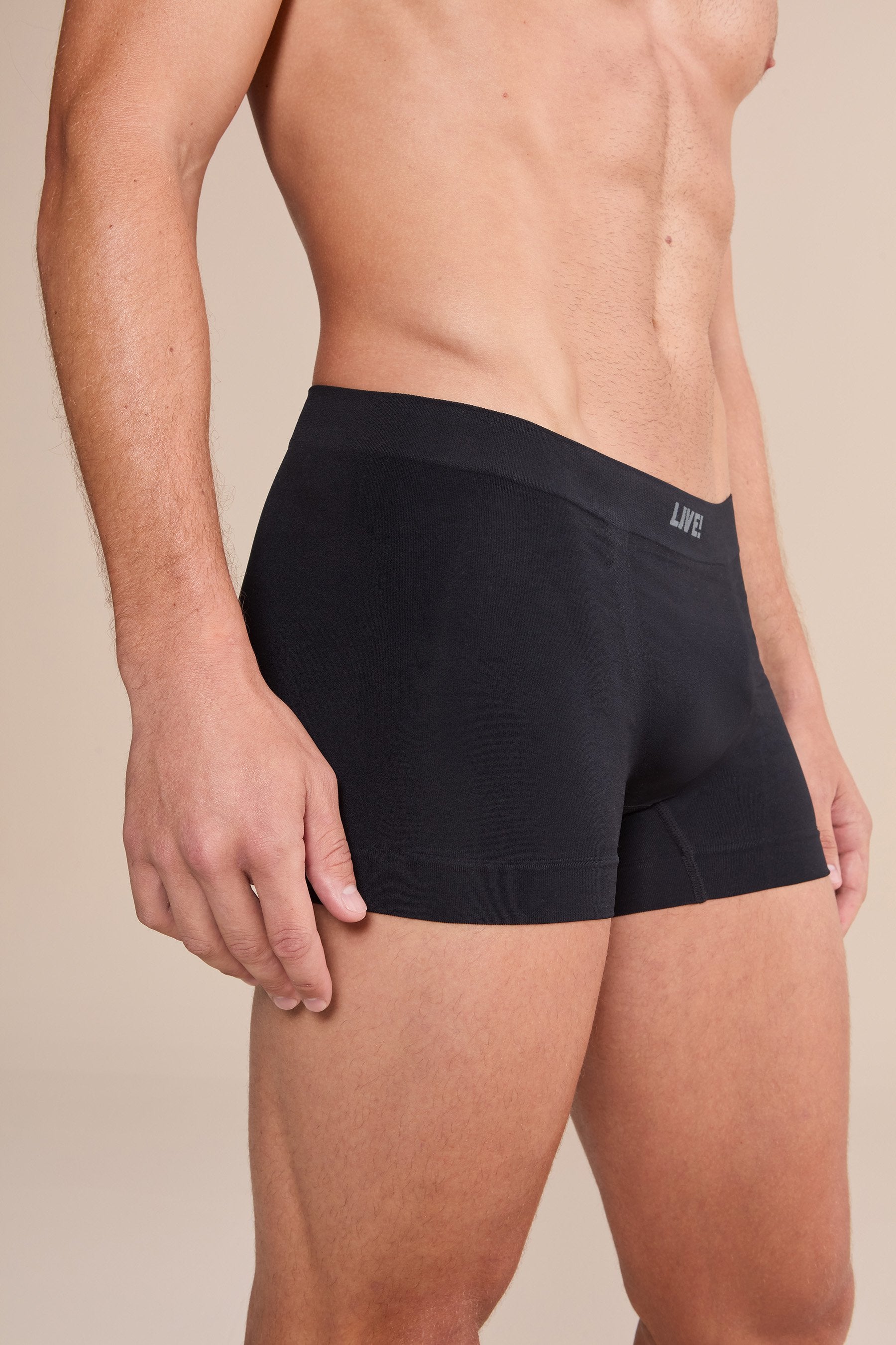 Seamless Boxer Briefs for Men - Ultra Soft Comfortable Underwear - Perfect for Workout, Running, and Everyday Wear