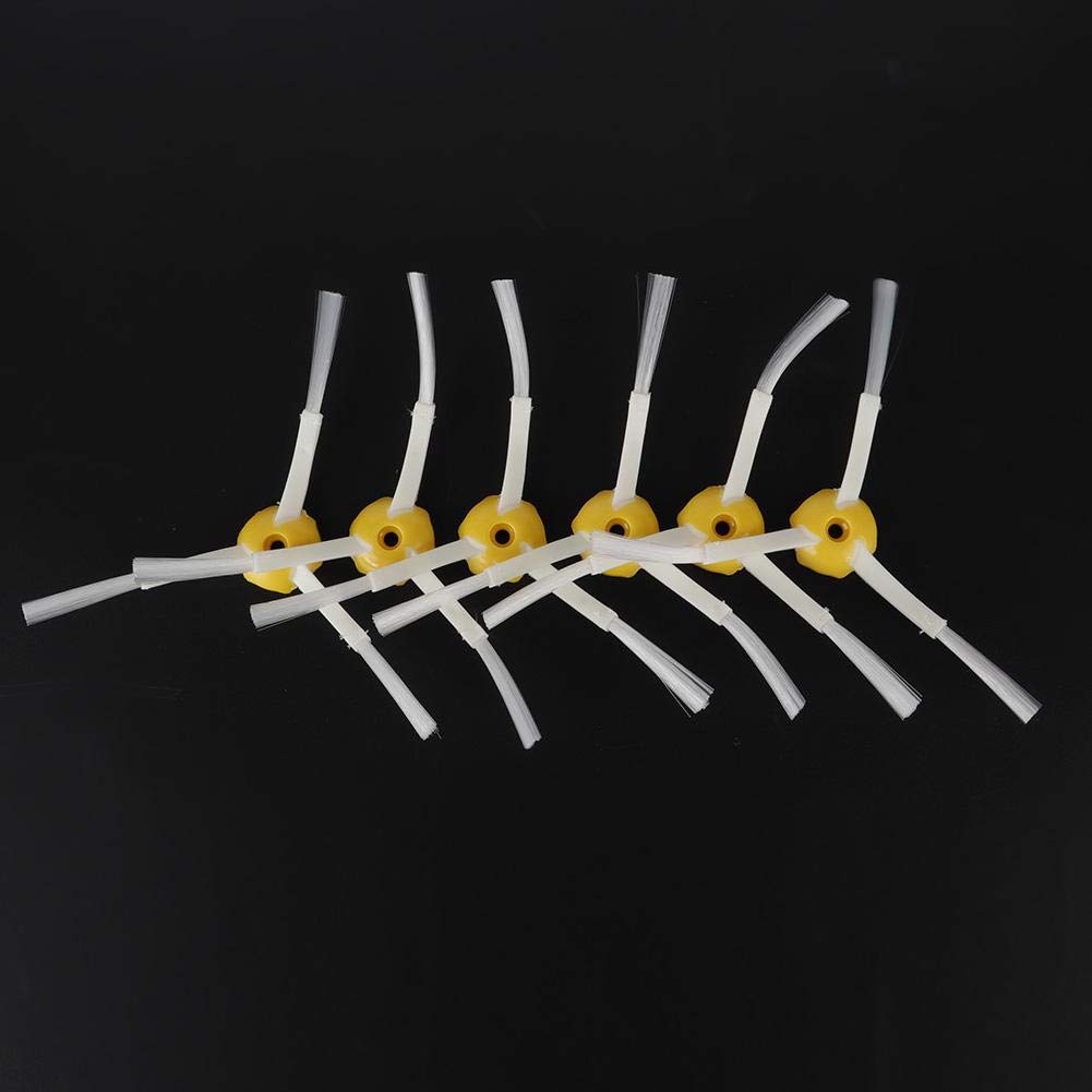 Weiyirot Premium Side Brushes for Robot Vacuums - Durable Replacement Sweeping Brushes for iRobot Roomba, Shark, Eufy - Perfect for Hardwood Floors & Pet Hair Cleaning
