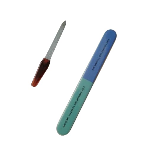 Professional 7-in-1 Nail Care Kit - Manicure & Pedicure Tools Set with Nail File, Buffer, Shaper & Polisher for Shiny Nails | Perfect for Home Salon, Travel & DIY Nail Care (Combo Pack)