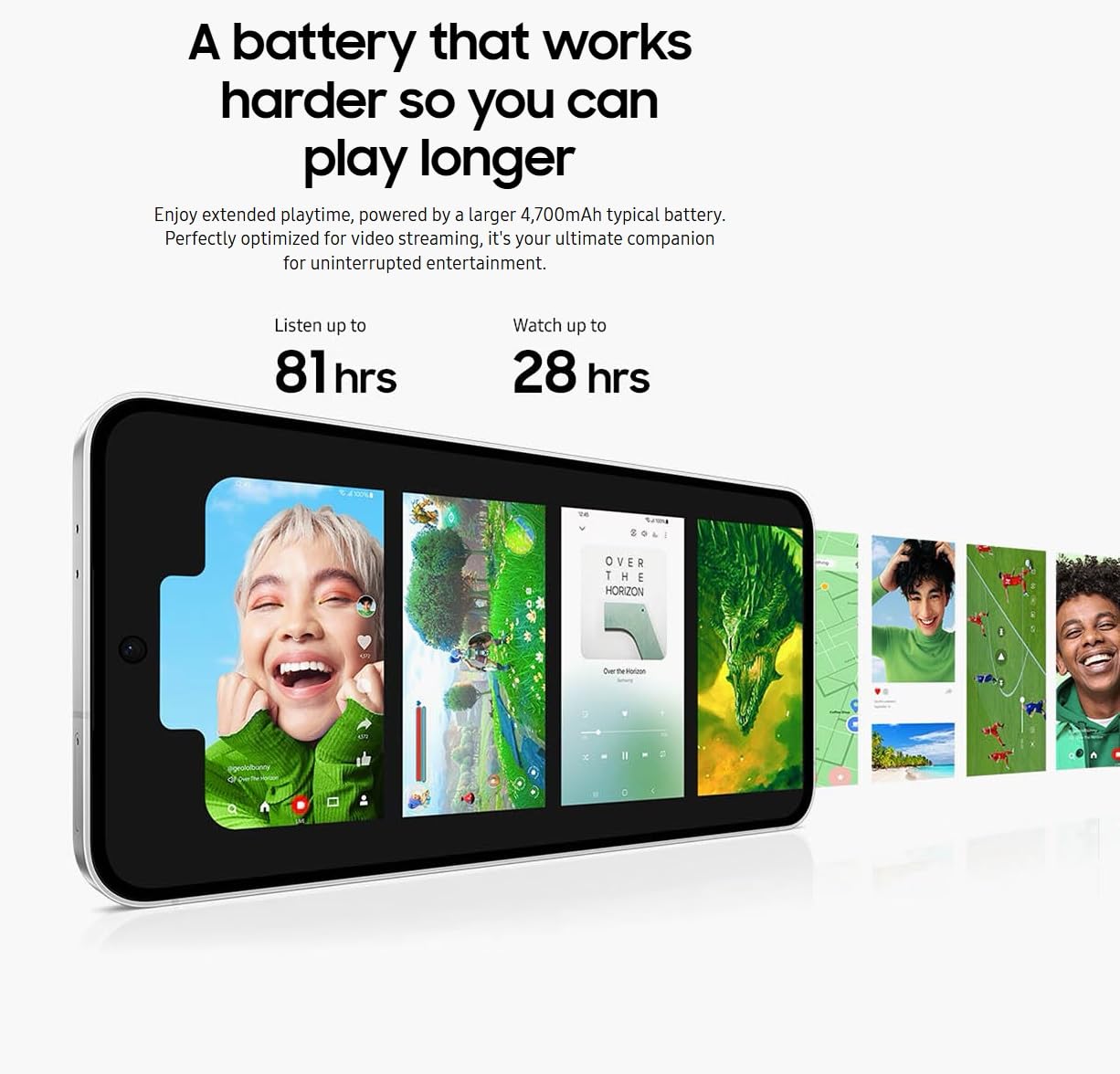 Samsung Galaxy S24 FE 128GB Unlocked Android Smartphone - 50MP AI Camera, Long Battery Life, Bright AMOLED Display | US Version 2024 (Renewed) - Perfect for Travel, Photography & Business Use