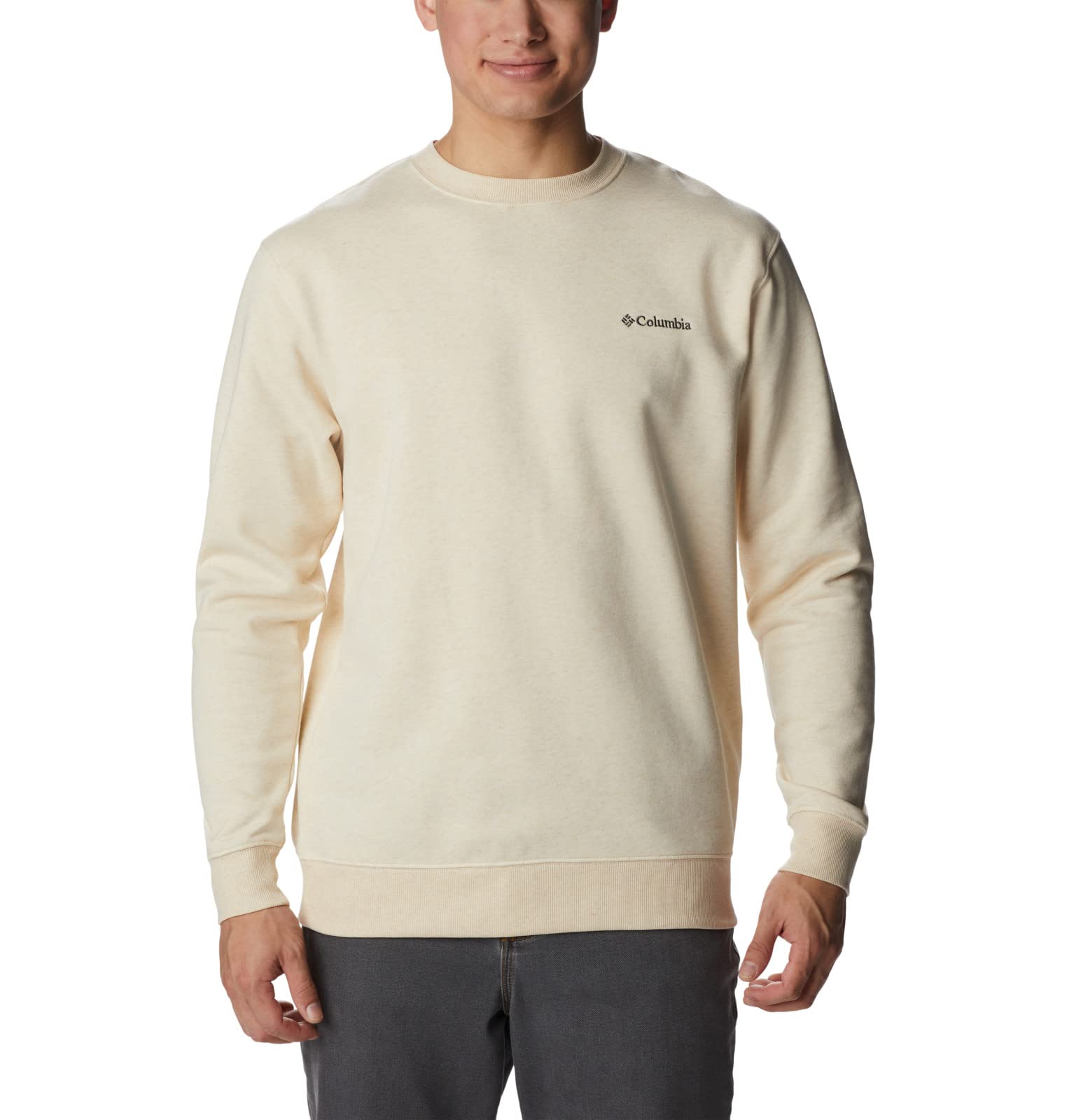 Columbia Men's Hart Mountain II Crew Neck Fleece Sweatshirt - Soft & Warm Outdoor Hiking & Casual Wear