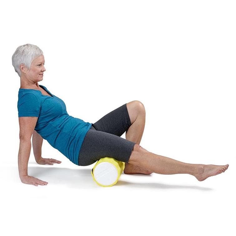 TheraBand Foam Roller for Muscle Recovery & Pain Relief - High Density Massage Roller for Physical Therapy, Yoga & Fitness - Ideal for Athletes, Gym & Home Use