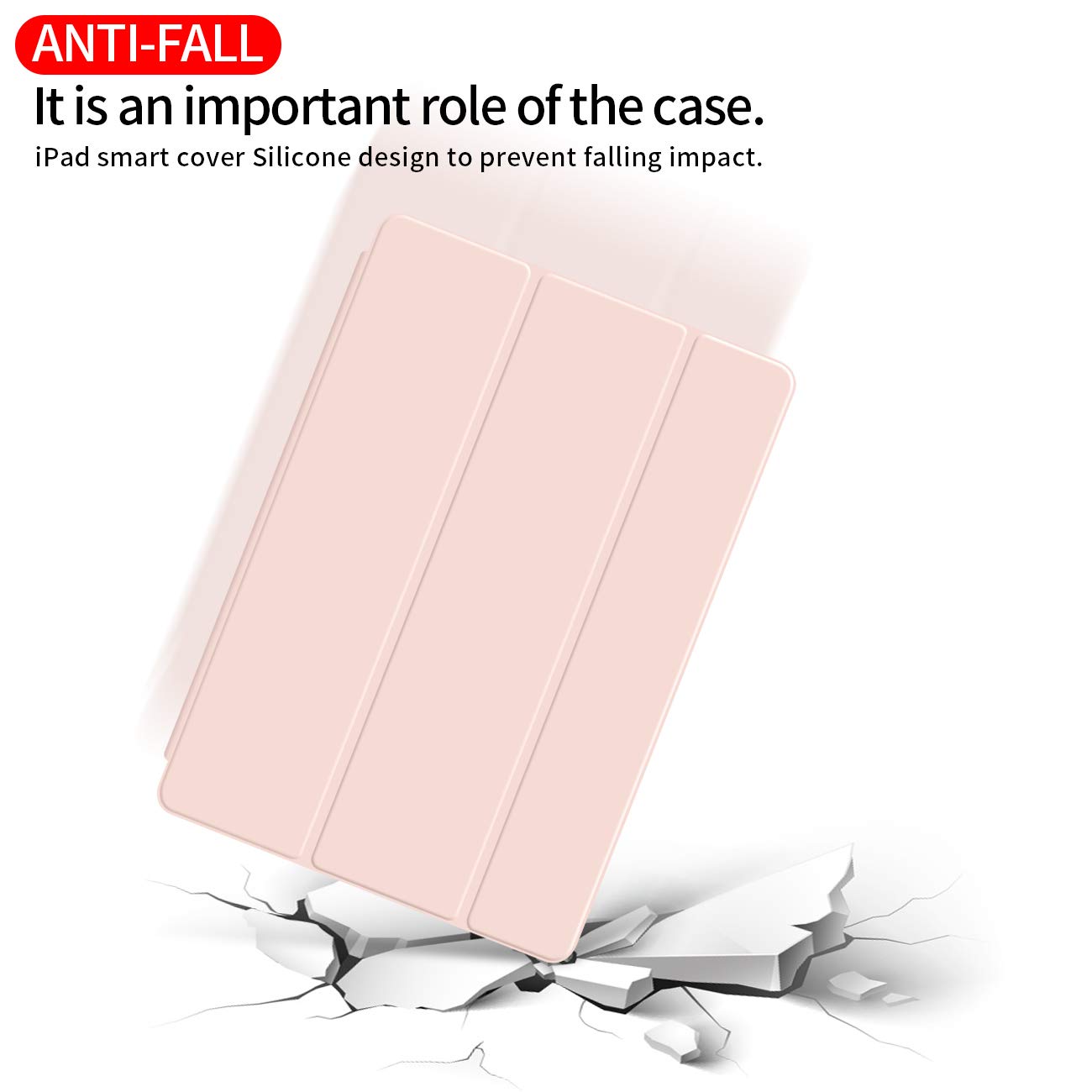 Premium Lightweight Trifold Smart Case for iPad Air 3 10.5