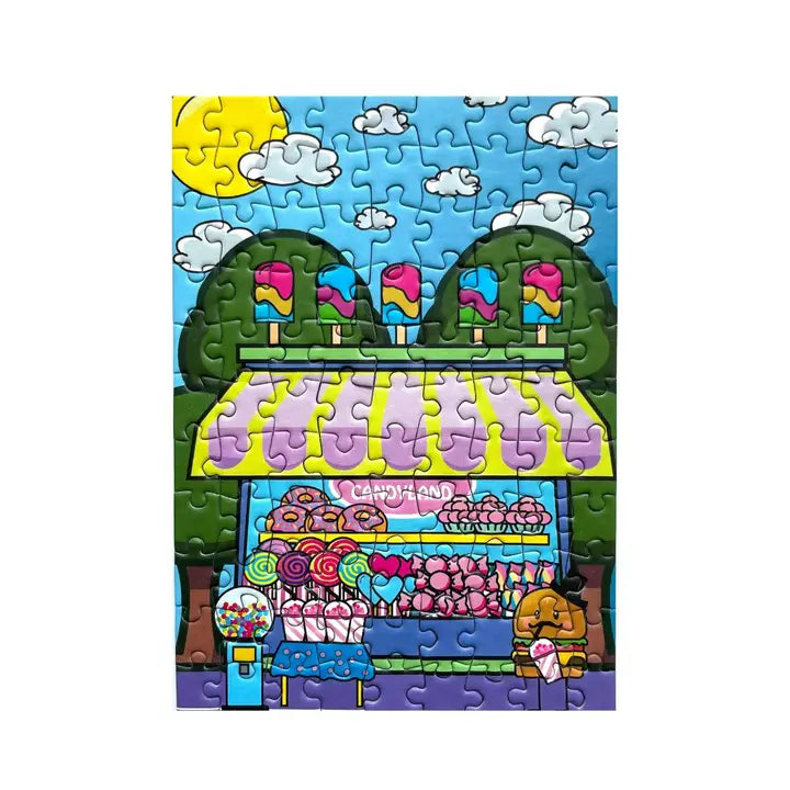 Candyland Mini 99 Piece Jigsaw Puzzle for Kids - Fun Educational Toy for Family Game Night & Birthday Parties