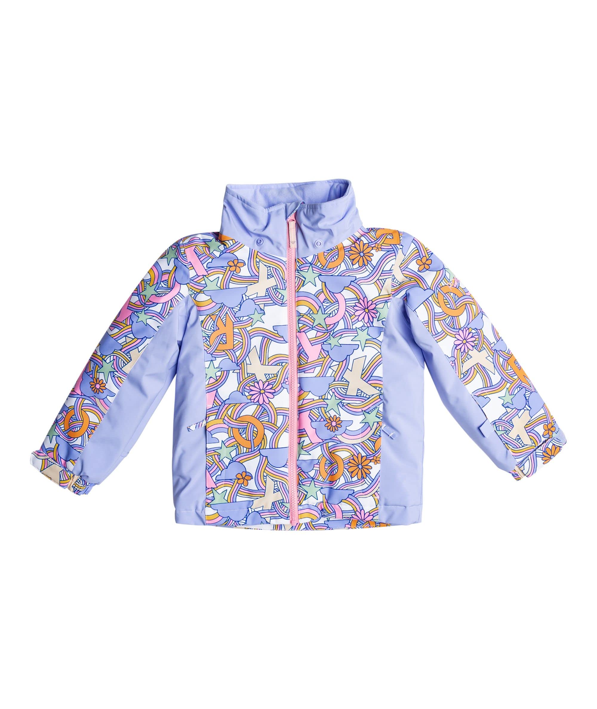 Roxy Little Girls Insulated Snow Jacket - Waterproof Winter Coat for Kids, Warm & Cozy Snowsuit for Skiing, Sledding & Outdoor Play