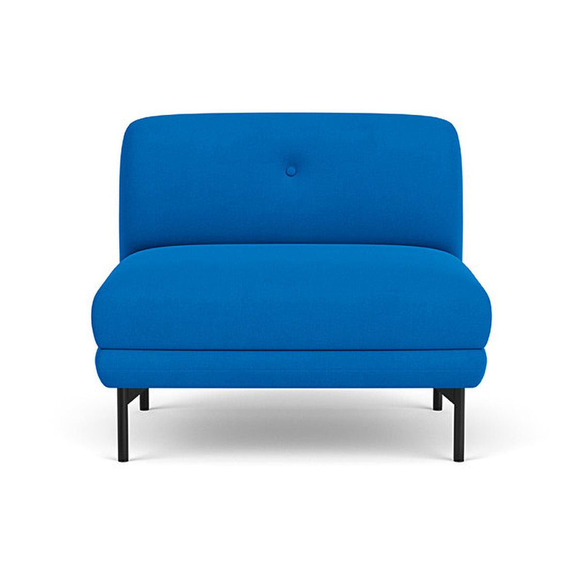 Alfred Fabric Modular Sectional Sofa (Armless) - Modern Living Room Furniture for Small Spaces & Apartments