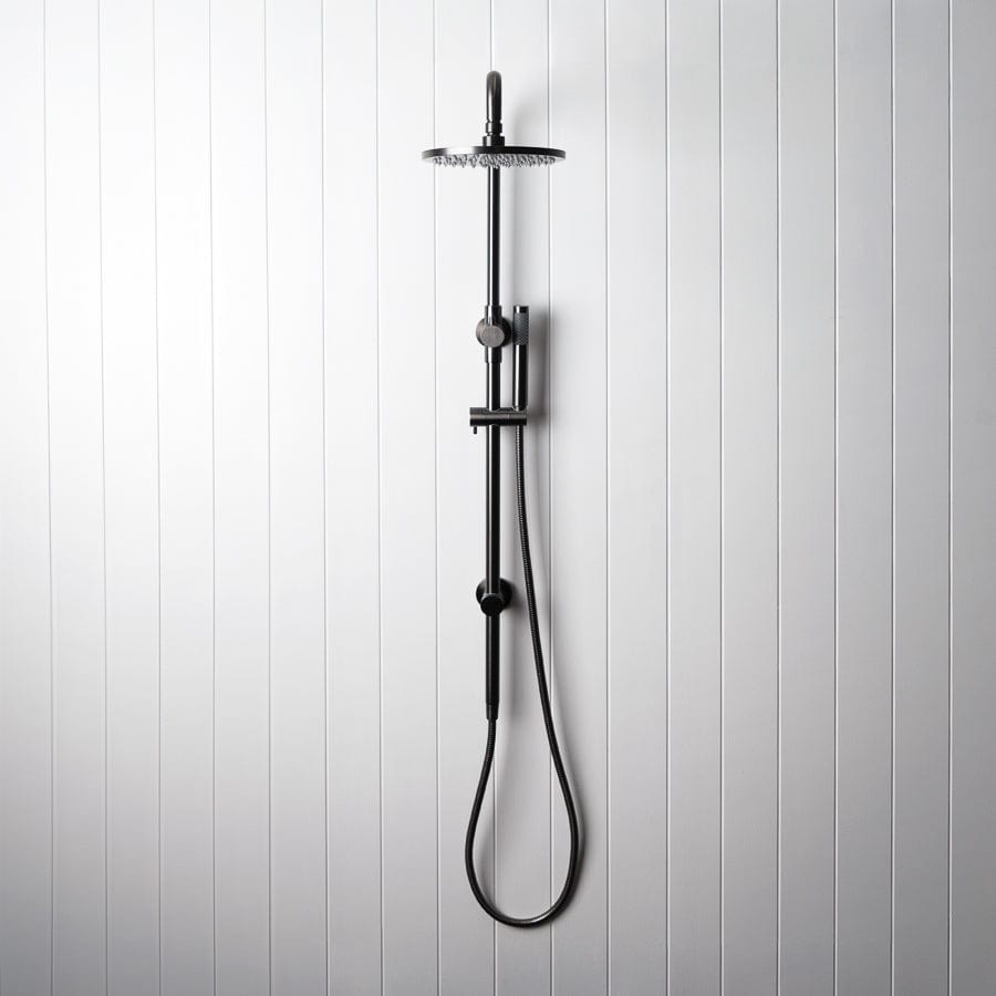 Premium Handheld Shower Head with Hose - Gunmetal Finish - Adjustable Spray Settings for Relaxing Shower Experience - Perfect for Bathroom, Spa & RV Use