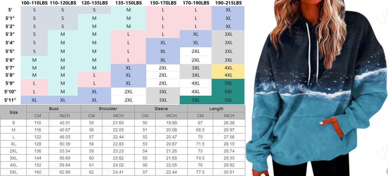 Women's Camo Hoodie with Maple Leaf Print - Long Sleeve Fleece Pullover with Drawstring for Fall & Winter | Cozy Outdoor Wear, Casual Street Style, Camping & Hiking Apparel