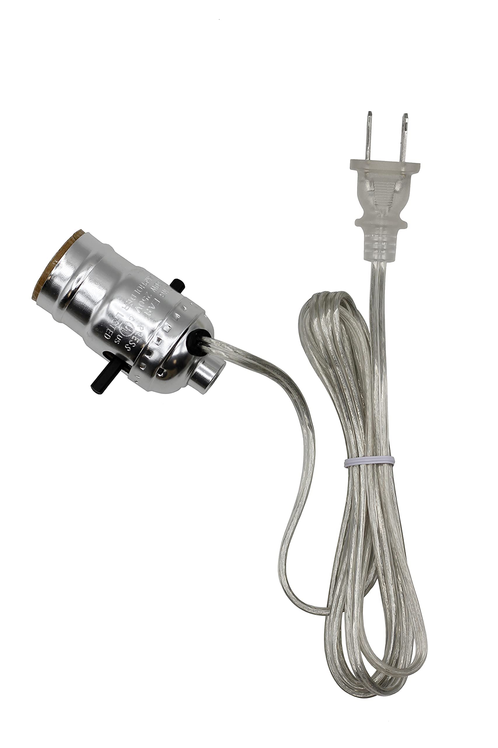 DIY Mason Jar Lamp Making Kit - Pre-Wired Canning Jar Light Conversion with Silver Lid & Socket | Creative Home Decor, Gift Idea for Craft Lovers, Perfect for Bedroom, Living Room or Patio Lighting