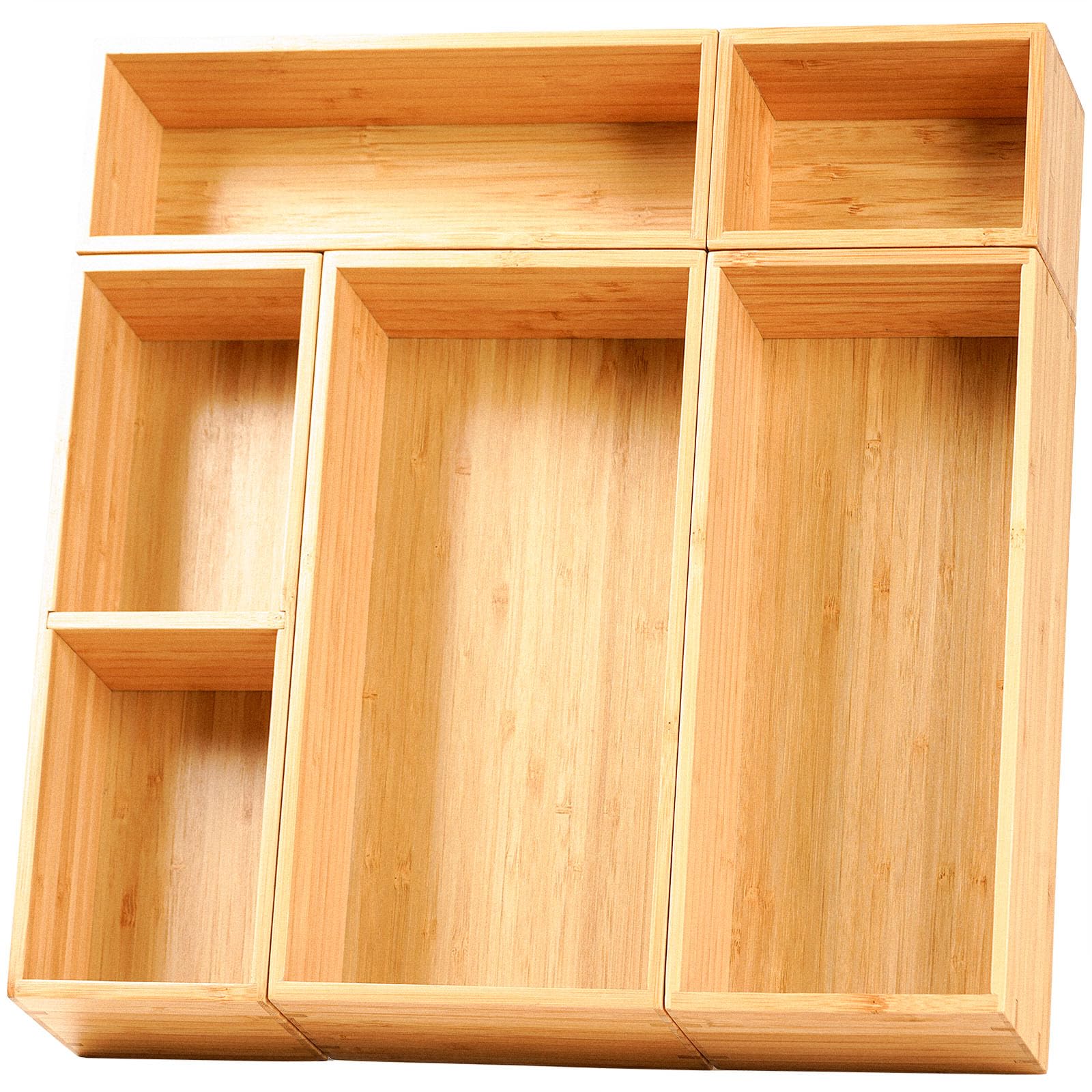 Organize Your Life with Umilife Bamboo Drawer Organizer