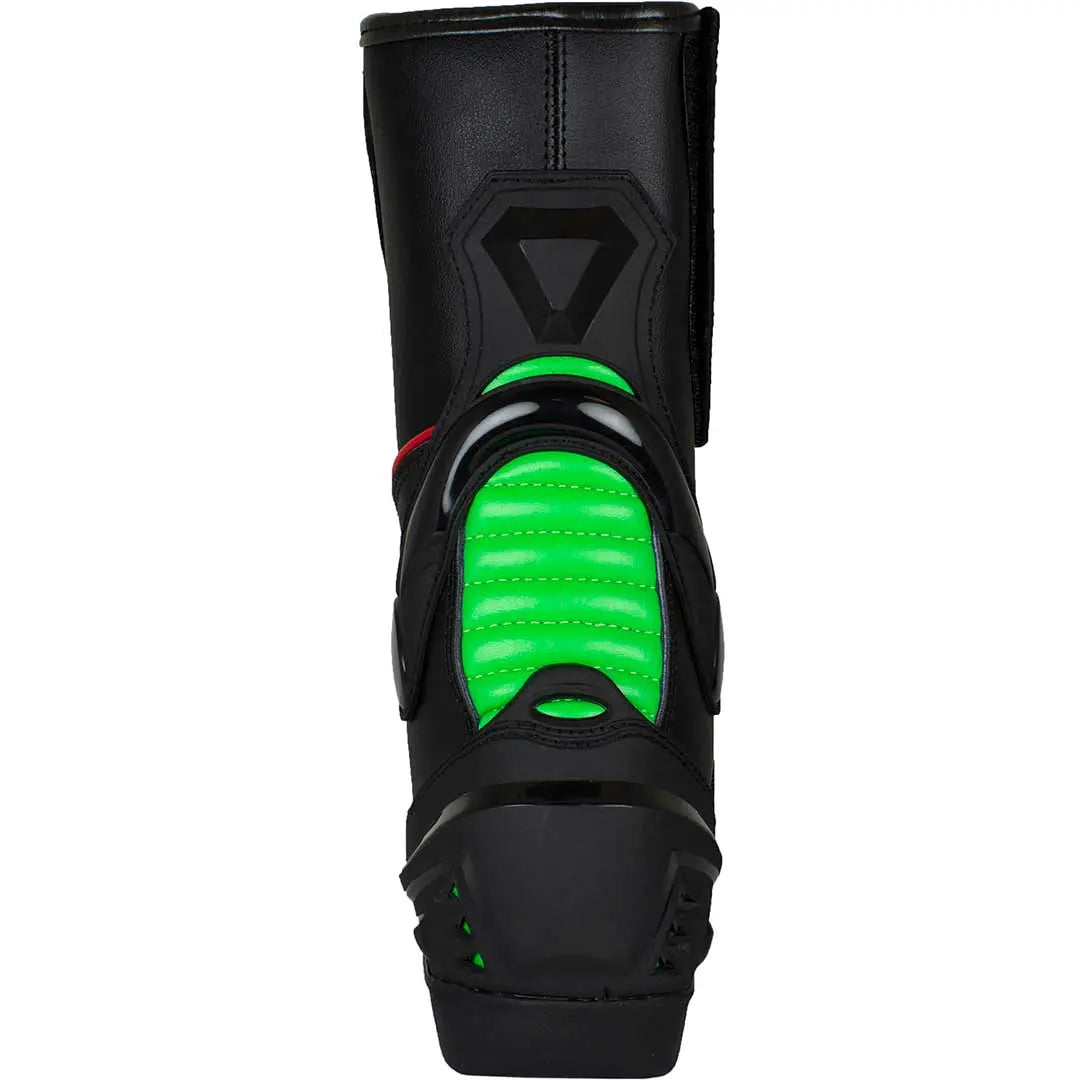Open Road Men's Racing Boots - Lightweight Motorcycle Boots for Men, Durable & Comfortable Riding Shoes - Perfect for Motorcycle Racing, Cruising & Outdoor Adventures