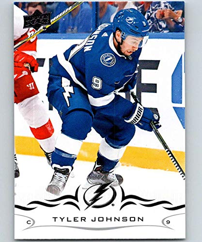 2018-19 Upper Deck #414 Tyler Johnson Tampa Bay Lightning NHL Hockey Trading Card - Collectible Sports Memorabilia for Fans & Gift Idea