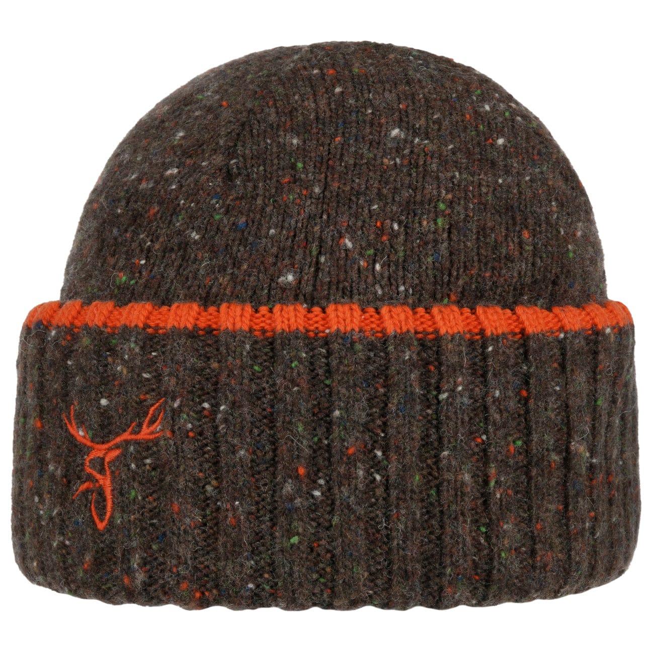 Stetson Deer Beanie with Cuff - Warm Knit Winter Hat for Men & Women - Perfect for Outdoor Activities, Hiking, and Cold Weather Fashion