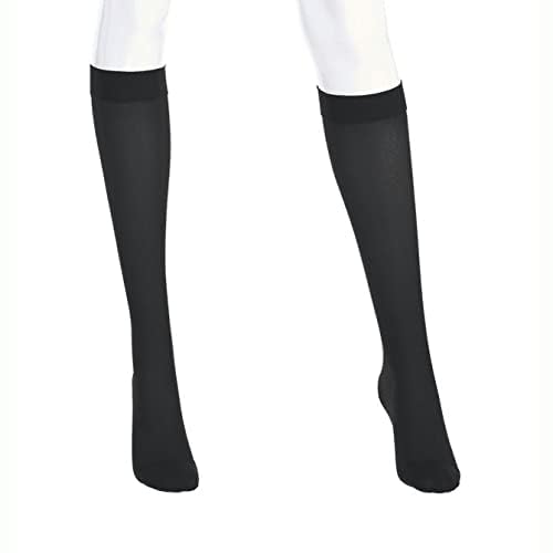 Medi Assure 20-30 mmHg Compression Socks for Women & Men - Knee High Closed Toe Semi-Sheer Support Stockings - Varicose Vein Relief, Swelling Reduction - Perfect for Travel, Nursing & Daily Wear