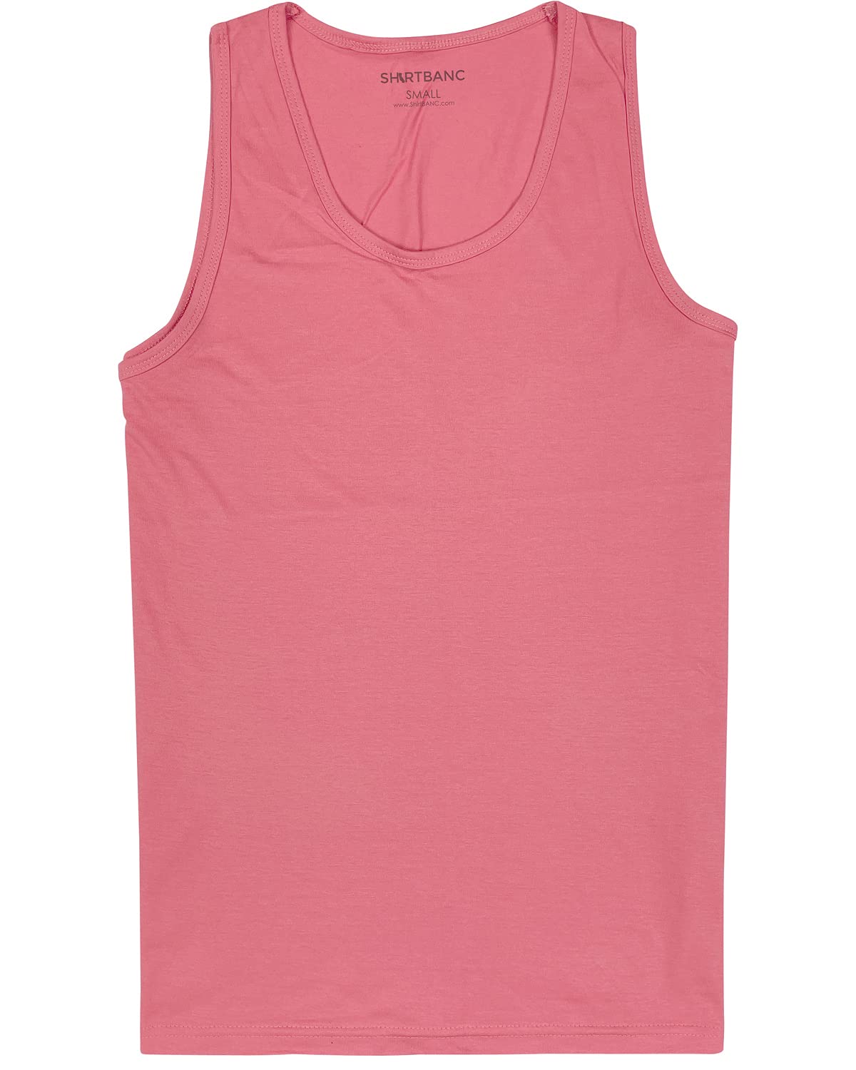 SHIRTBANC Men's Cotton Tank Top - Breathable Workout Gym Shirts, Sleeveless Athletic Tops for Running, Beach & Summer Wear - Comfortable Casual Muscle Tee for Fitness & Outdoor Activities