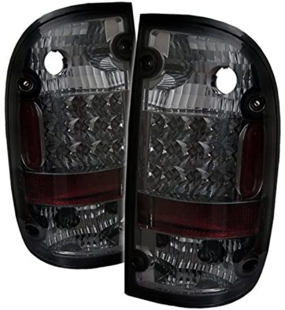 Spyder Auto 5008039 LED Tail Lights - Chrome/Smoked Style for Trucks & SUVs - Enhanced Visibility & Stylish Upgrade for Night Driving & Custom Builds