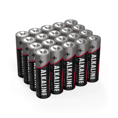 Ansmann AA Alkaline Batteries 20 Pack - Long Lasting Power for Toys, Remote Controls, Flashlights & Electronic Devices