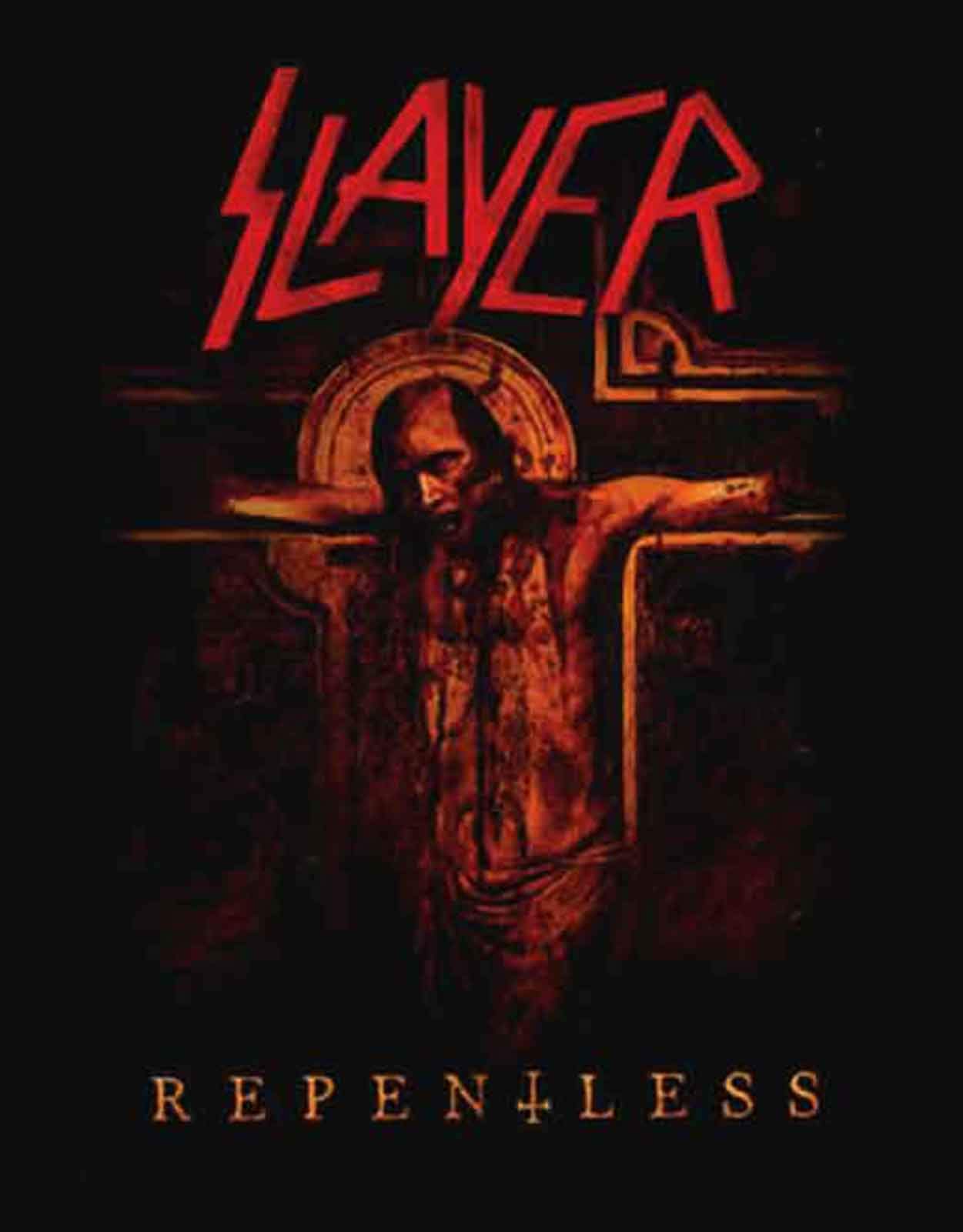 Repentless Crucifix Logo Official Men's Black Pullover Hoodie - XL Size | Streetwear Fashion, Casual Wear & Gothic Style Outfit