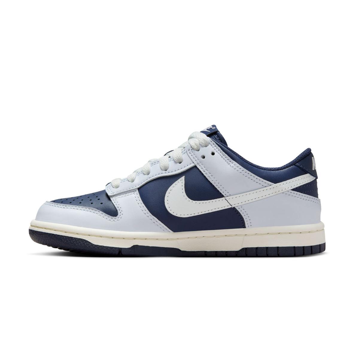 Nike Kids Dunk Low 'Football Grey' Sneakers - Lightweight Basketball Shoes for Boys & Girls - Perfect for School, Sports & Casual Wear