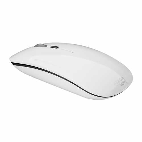 Azzor N5 2400DPI Rechargeable Wireless Mouse - 2.4GHz Ultra Thin Ergonomic Mouse for Laptop, PC, Mac - Perfect for Office Work, Gaming & Travel