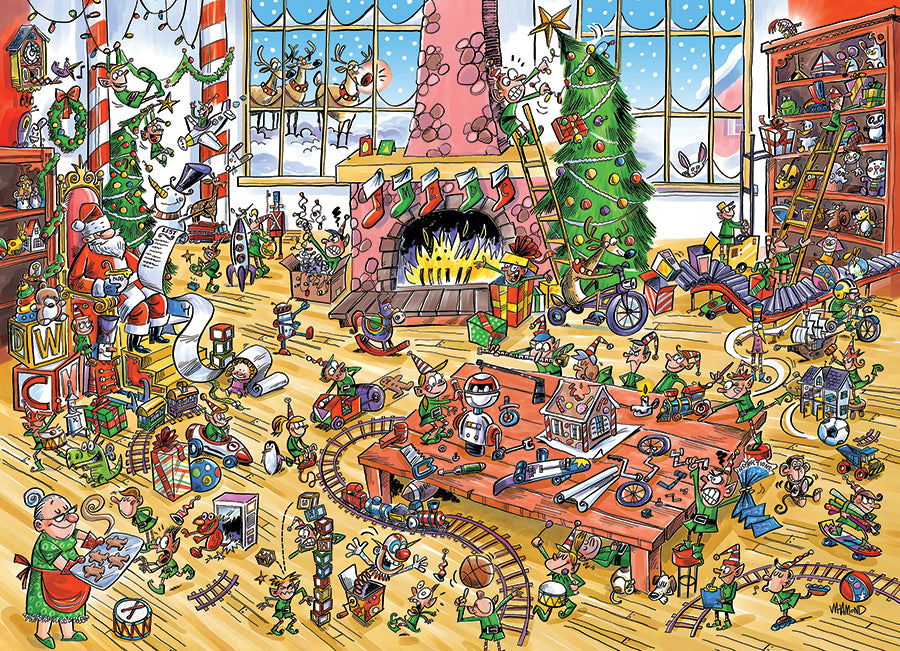 DoodleTown: Elves at Work - Creative Coloring Book for Kids with Fantasy Elf Illustrations | Perfect for Holiday Gifts, Birthday Presents & Classroom Activities