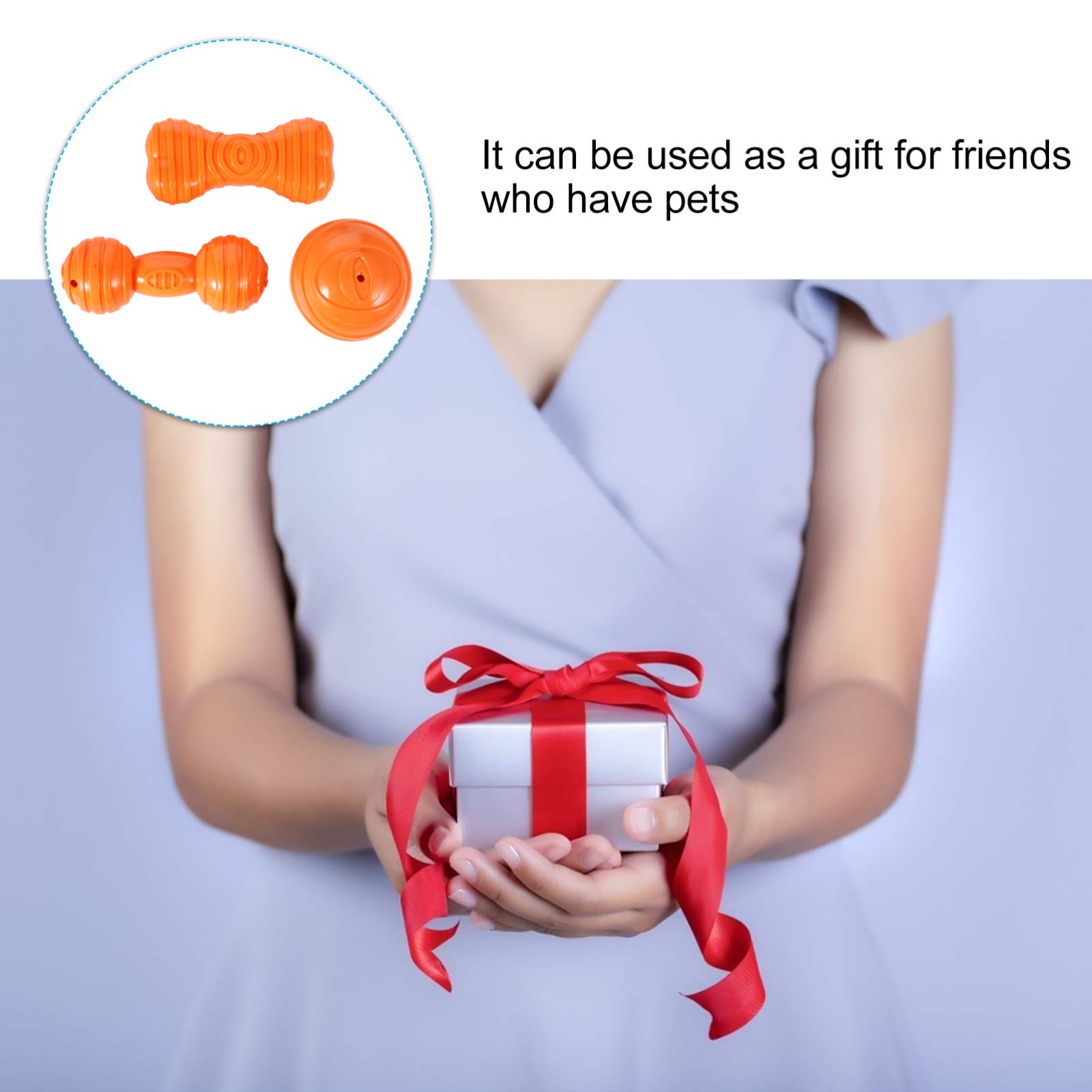 Balacoo 3Pcs Dog Chew Toys - Puppy Teething Bone, Interactive Toothbrush & TPR Sock Toy Set - Durable Pet Supplies for Biting, Training & Dental Care - Perfect for Puppies, Small & Medium Dogs (Great for Indoor Play & Anxiety Relief)