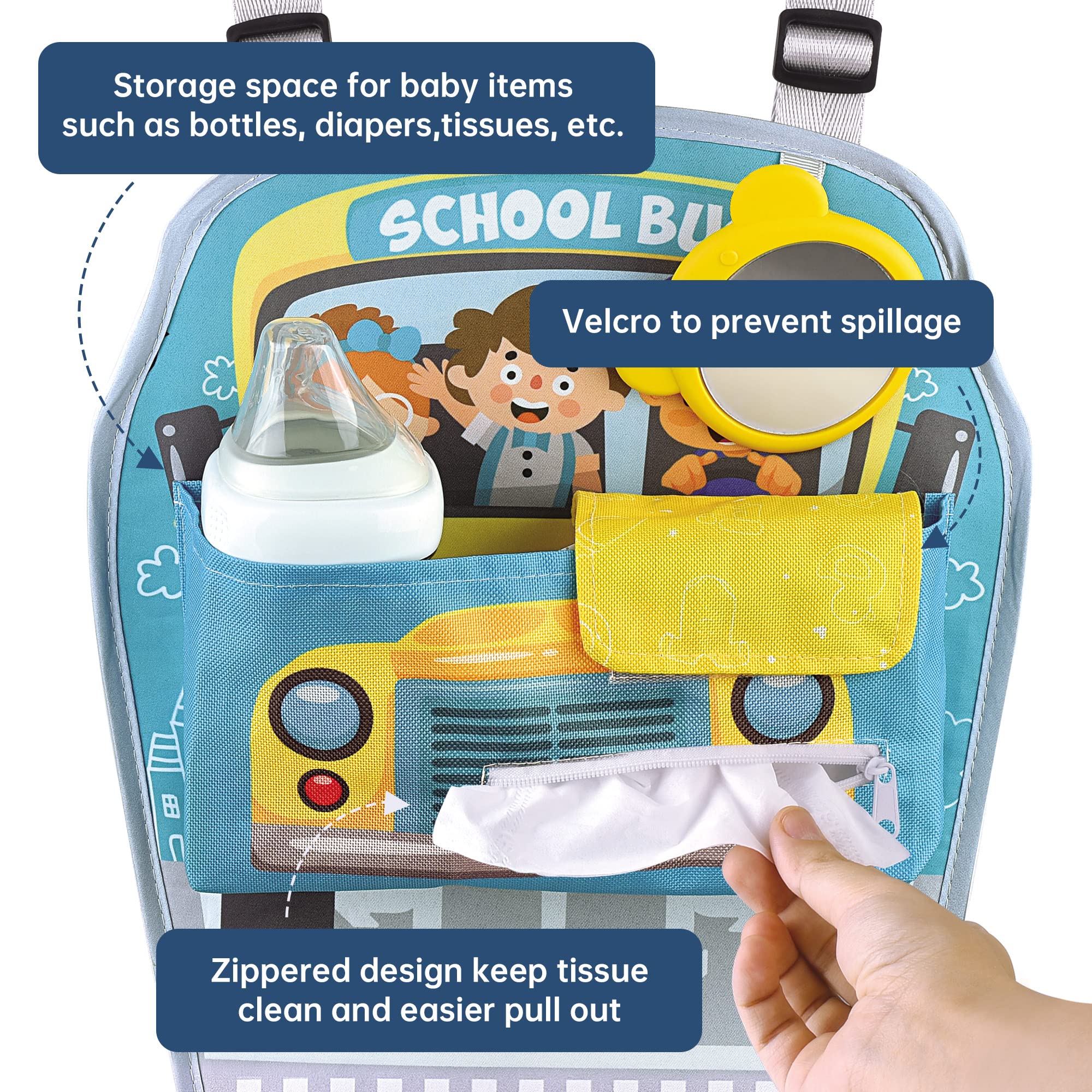Best Baby Car Seat Toys with Steering Wheel - Fun & Safe Travel Toy for Toddlers on Long Car Rides - Perfect for Road Trips & Family Vacations