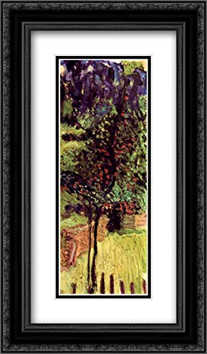 Richard Gerstl Black Ornate Frame Double Matted Museum Art Print 14x24 - Perfect for Home Decor, Living Room, Office & Gift Giving