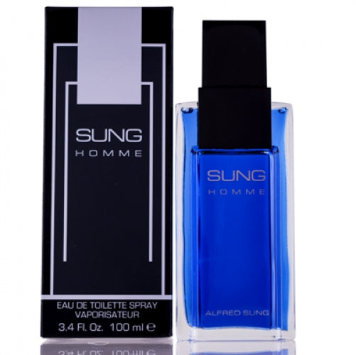 Alfred Sung Sung Homme Eau De Toilette Spray for Men - Fresh & Woody Fragrance for Daily Wear, Office & Special Occasions