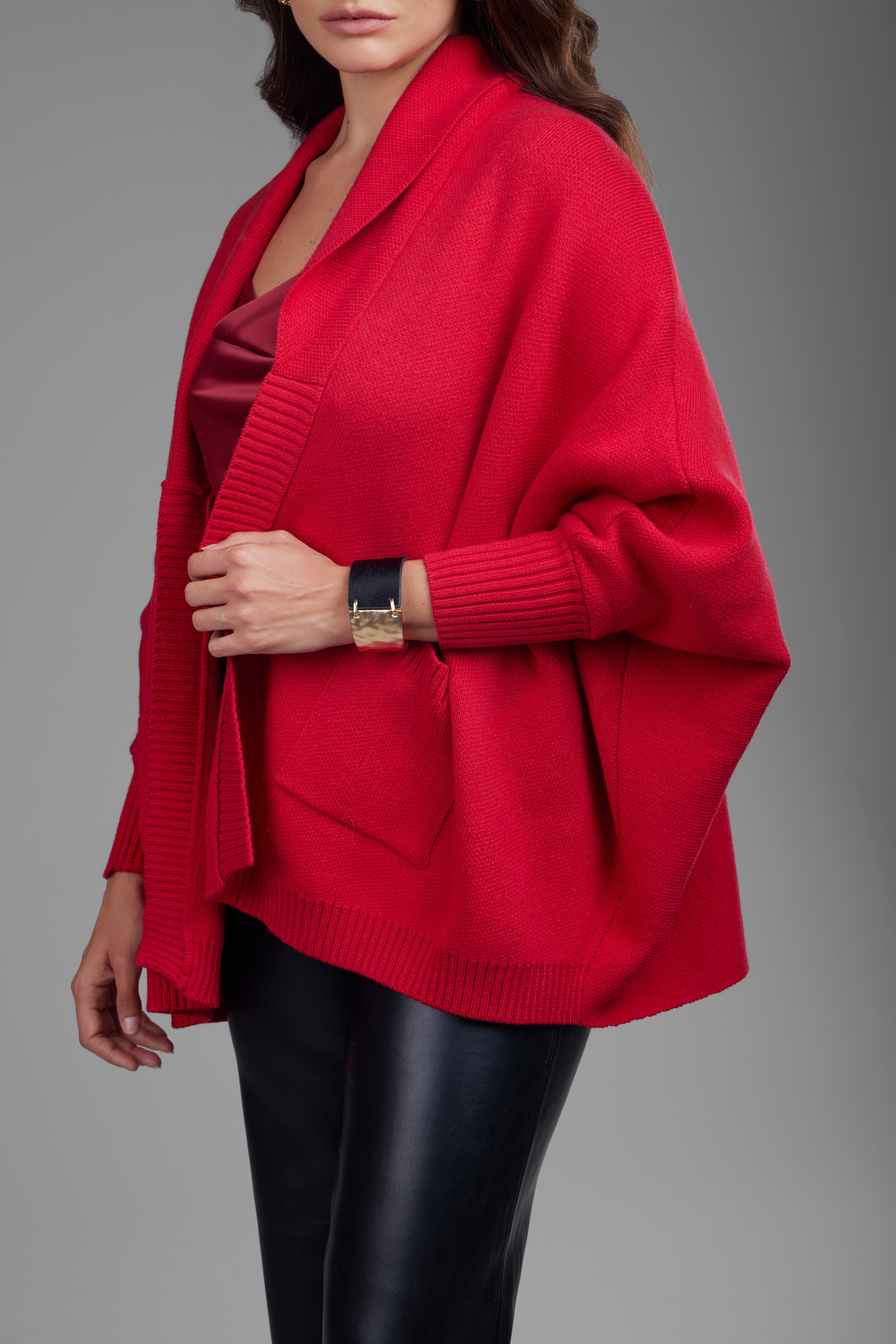 Open Front Oversized Cardigan Sweater for Women - Cozy Long Chunky Knit Wrap Cardigan - Perfect for Fall, Winter & Layering Outfits
