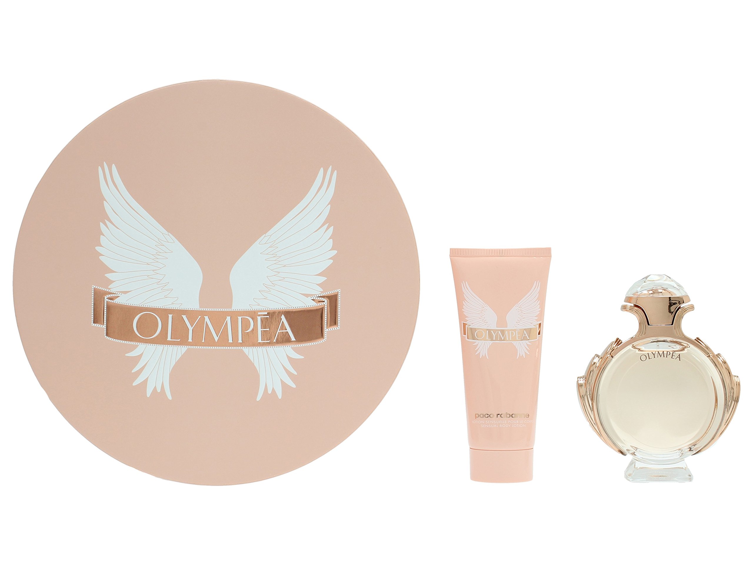 Paco Rabanne Olympea Perfume Set for Women - 80ml Eau de Parfum & 100ml Body Lotion Gift Set | Luxury Fragrance Combo for Date Night, Special Occasions & Everyday Elegance