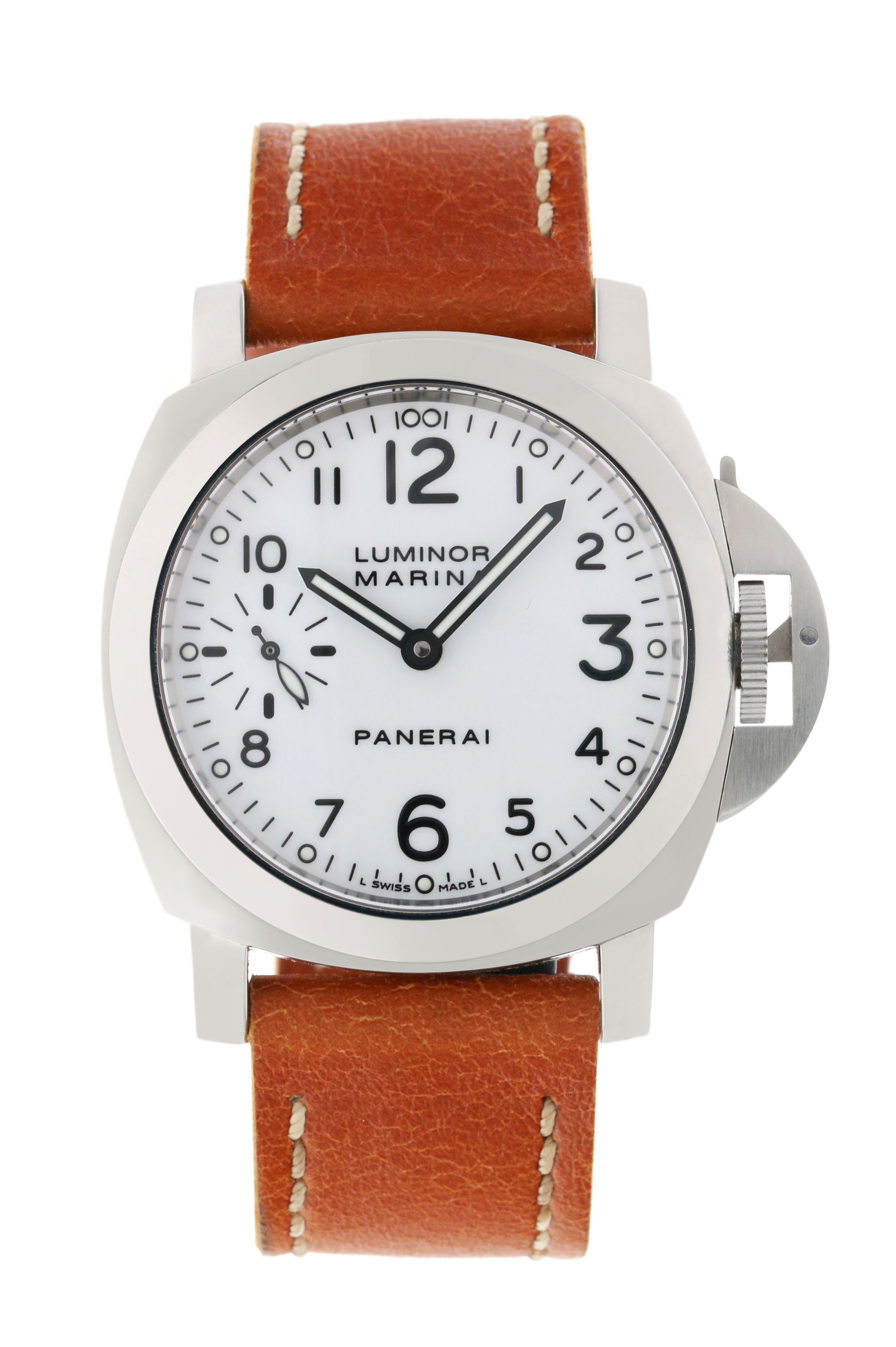 Original Panerai Luminor Marina 44mm Automatic Men's Watch PAM00113 - Luxury Dive Watch for Water Sports & Formal Occasions