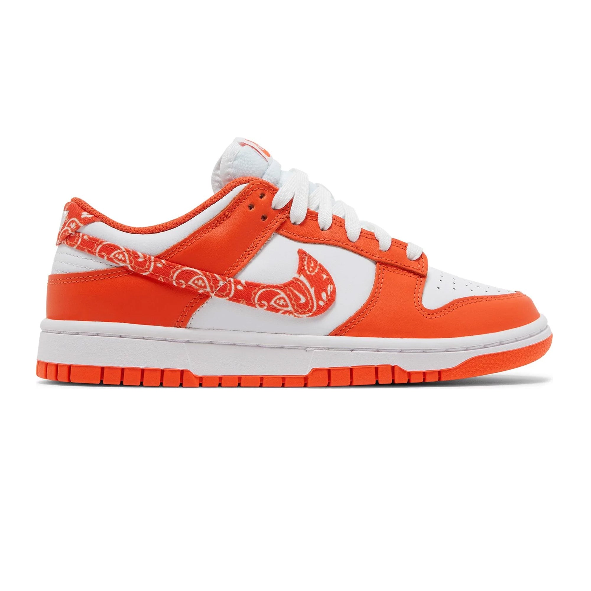 Nike Dunk Low Essential Paisley Pack Orange Women's Sneakers (2022) - Casual Streetwear Fashion Shoes for Women, Perfect for Everyday Wear & Urban Style