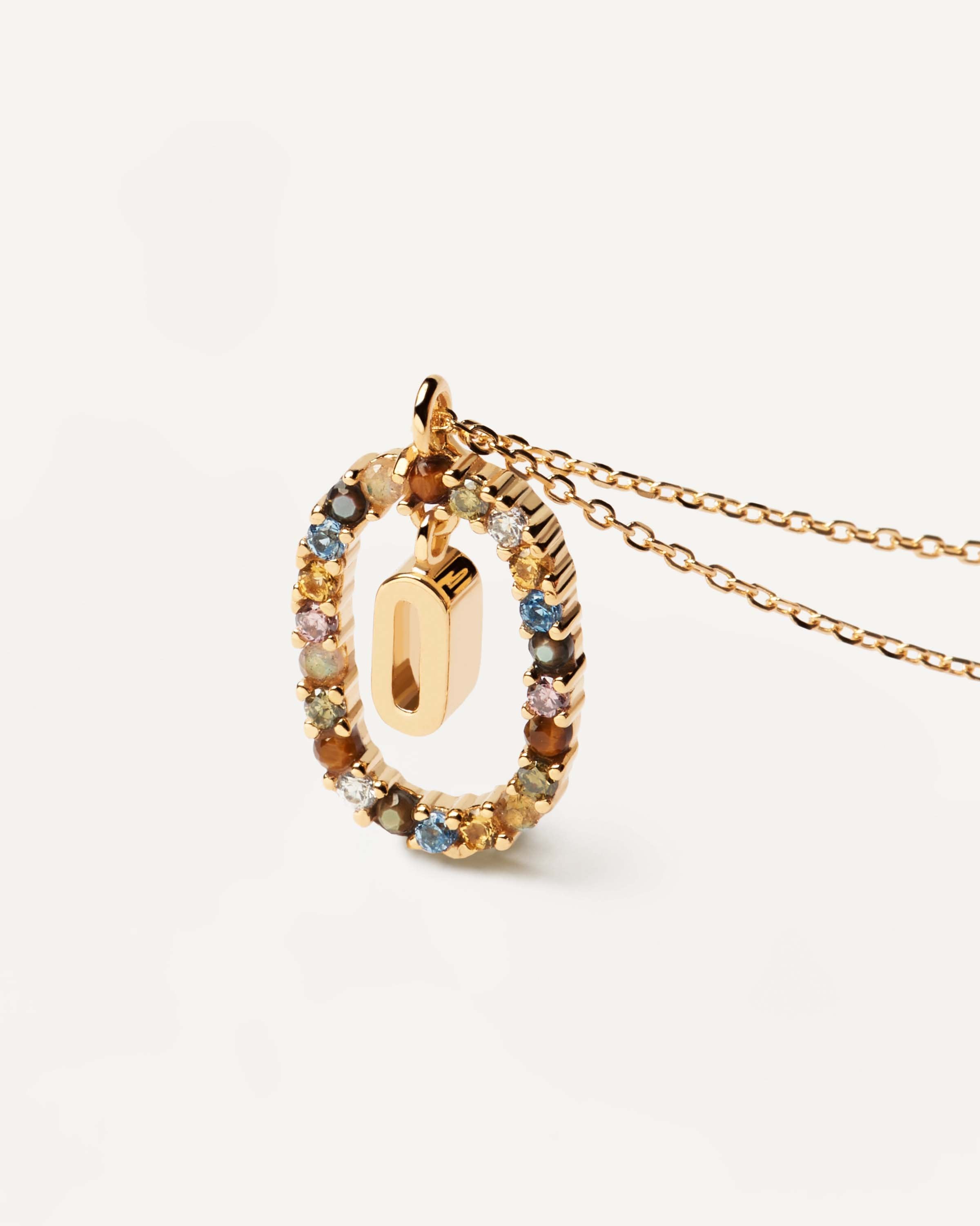 Letter O Necklace - Personalized Initial Pendant for Women & Girls - Perfect for Gifts, Birthdays & Everyday Wear