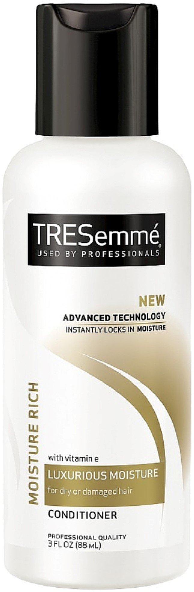 TRESemme Moisture Rich Conditioner for Dry Hair - 5 Pack (3 oz Each) | Deep Hydrating Hair Treatment with Vitamin E & Pro-Vitamin B5 | Daily Use for Soft, Smooth & Frizz-Free Hair at Home or Travel