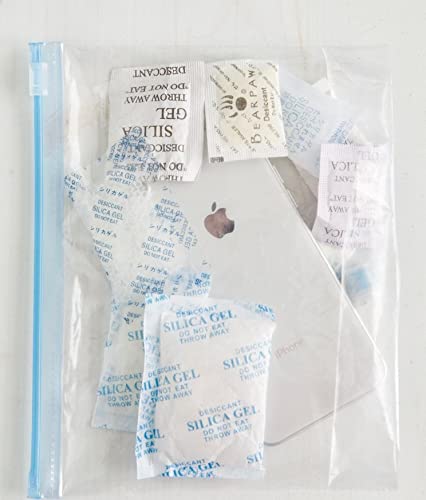 ELYSIAN 1 Gram Silica Gel Desiccant Packets (150 Pack) - Moisture Absorbing Packs for Cameras, Lenses, Electronics & Jewelry Protection | Ideal for Storage, Travel & Humidity Control