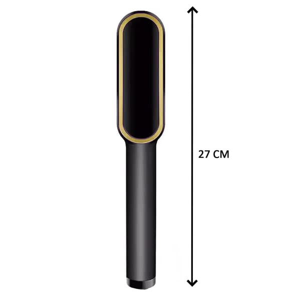 Mystte Hair Straightener Comb for Women & Men - PTC Heating Electric Styler with 5 Temperature Settings | Perfect for Home Use, Travel & Salon Styling