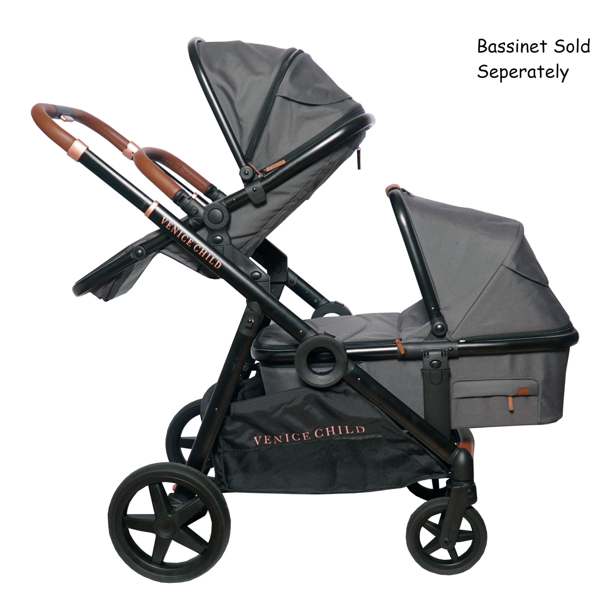 Venice Child Maverick Stroller System - Lightweight Travel Stroller for Toddlers & Infants | Perfect for City Walks, Shopping & Air Travel