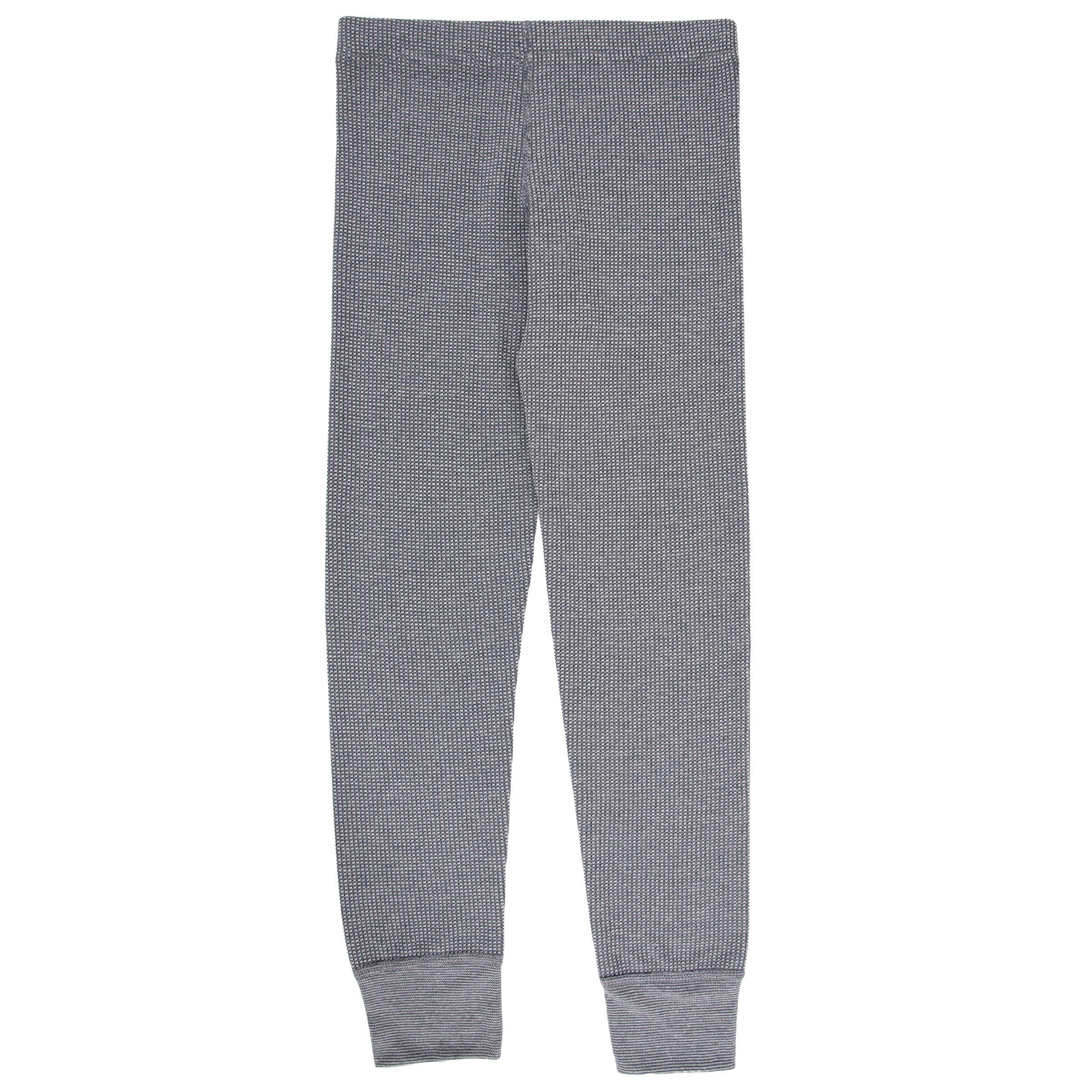 Fruit of the Loom Boys' Premium Thermal Waffle Underwear Set - 2-Pack Warm Cotton Long Johns for Winter & Cold Weather - Perfect for School, Outdoor Activities & Layering