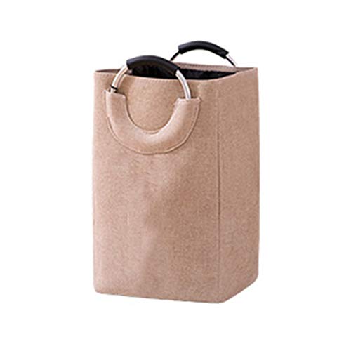 Foldable Laundry Hamper for Dirty Clothes - Portable Storage Basket for Bedroom, Bathroom & Closet - Collapsible Fabric Laundry Basket for Home Organization (Household Essentials) - Perfect for College Dorms, Apartments & Travel Use