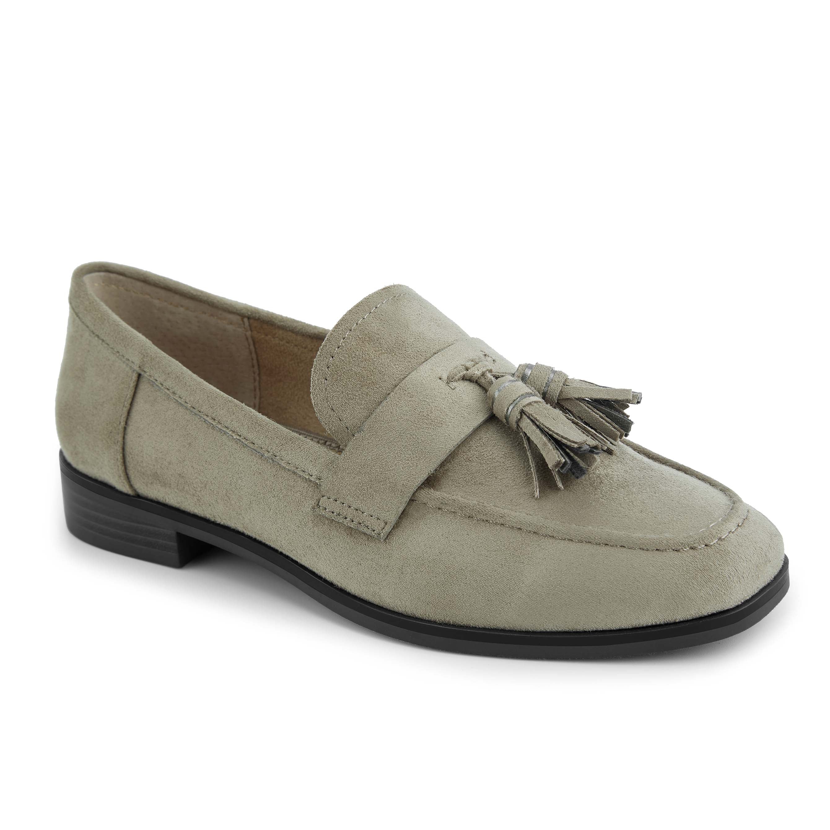 Blane Tassel Loafers for Men - Classic Leather Slip-On Dress Shoes with Comfortable Cushion - Perfect for Business, Office & Formal Occasions