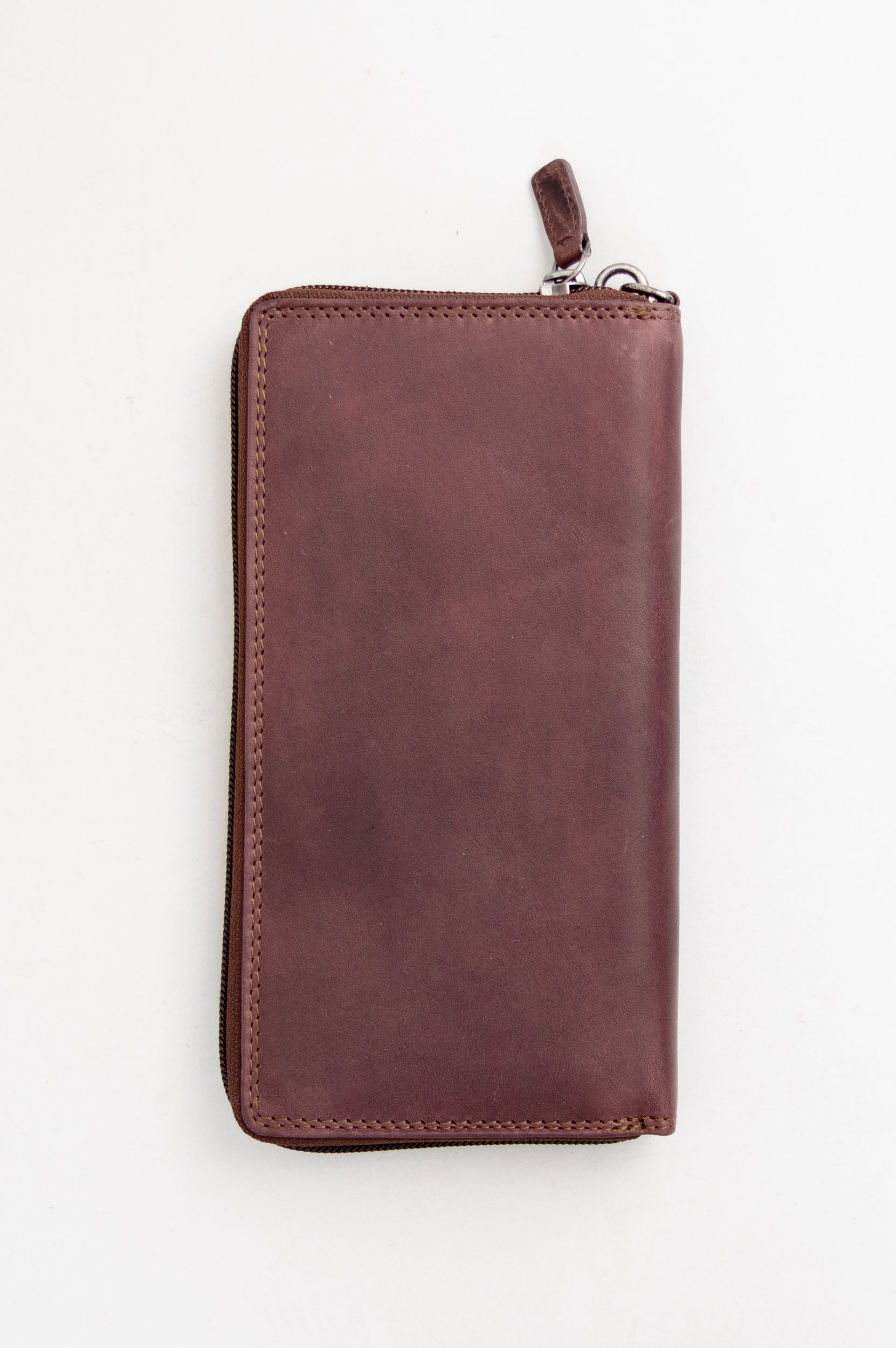 Adrian Klis 195 Genuine Buffalo Leather Wallet for Men - Brown, RFID Blocking, Slim Bifold Design - Perfect for Everyday Carry, Travel & Business