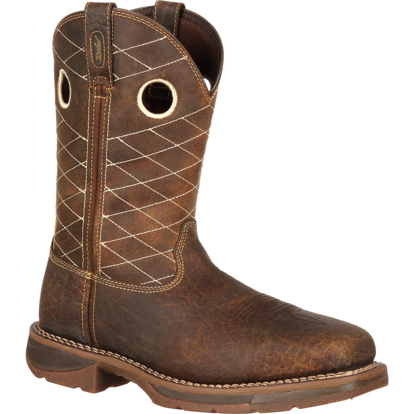 Durango Men's Db4354 Western Boots - Durable Leather Cowboy Boots for Men - Comfortable & Stylish Riding Boots - Perfect for Country Music Festivals, Rodeos, and Outdoor Adventures