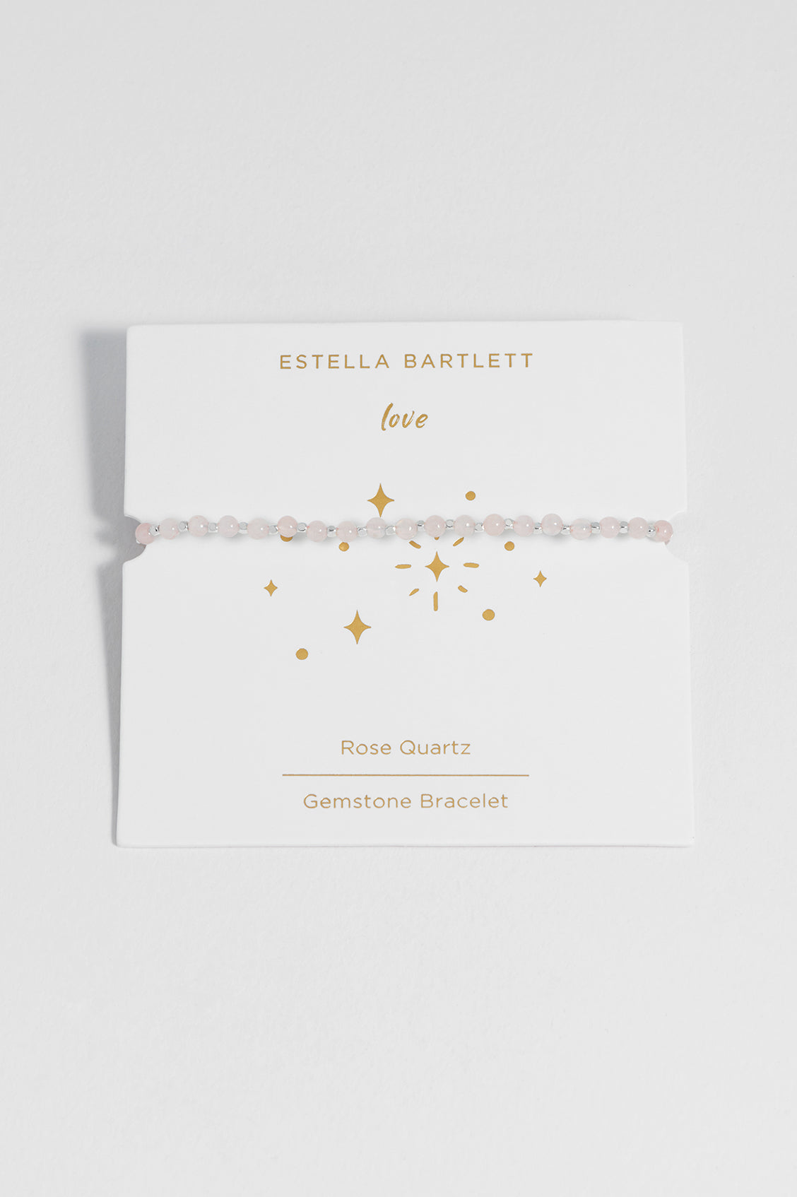 Wellness Rose Quartz Gemstone Amelia Bracelet - Healing Crystal Bracelet for Women, Stress Relief & Positive Energy - Perfect for Meditation, Yoga & Daily Wear