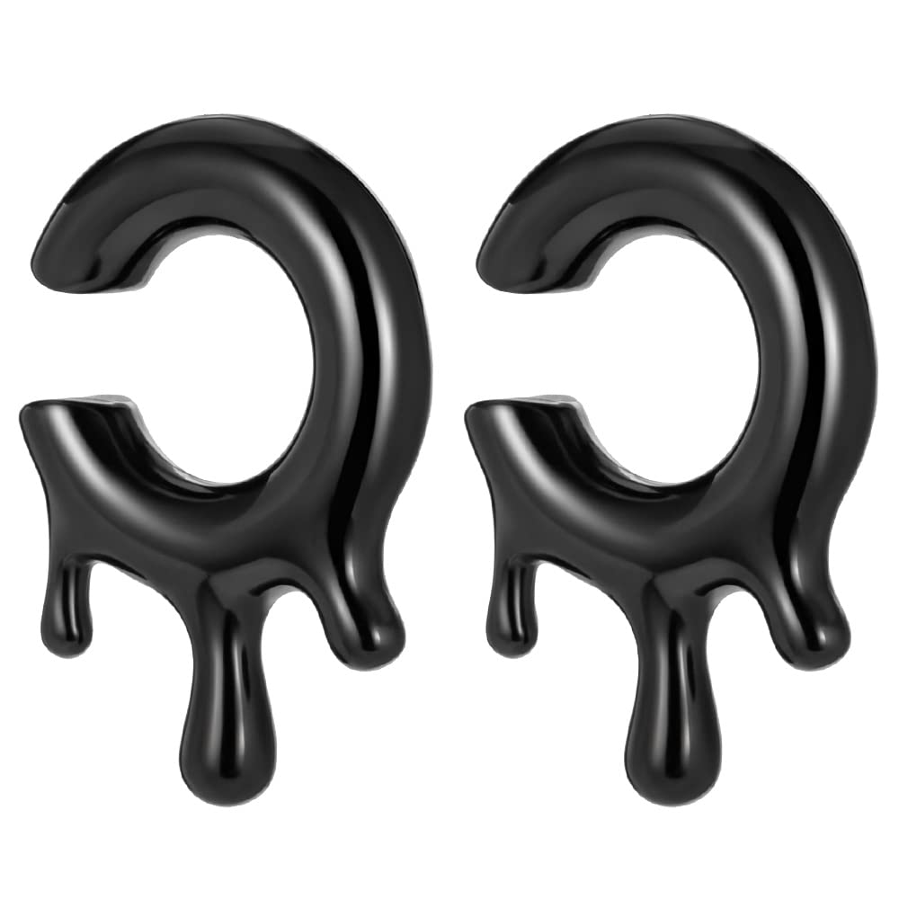 ERKUOO Stainless Steel Ear Stretching Weights & Gauges - 8g to 1/2