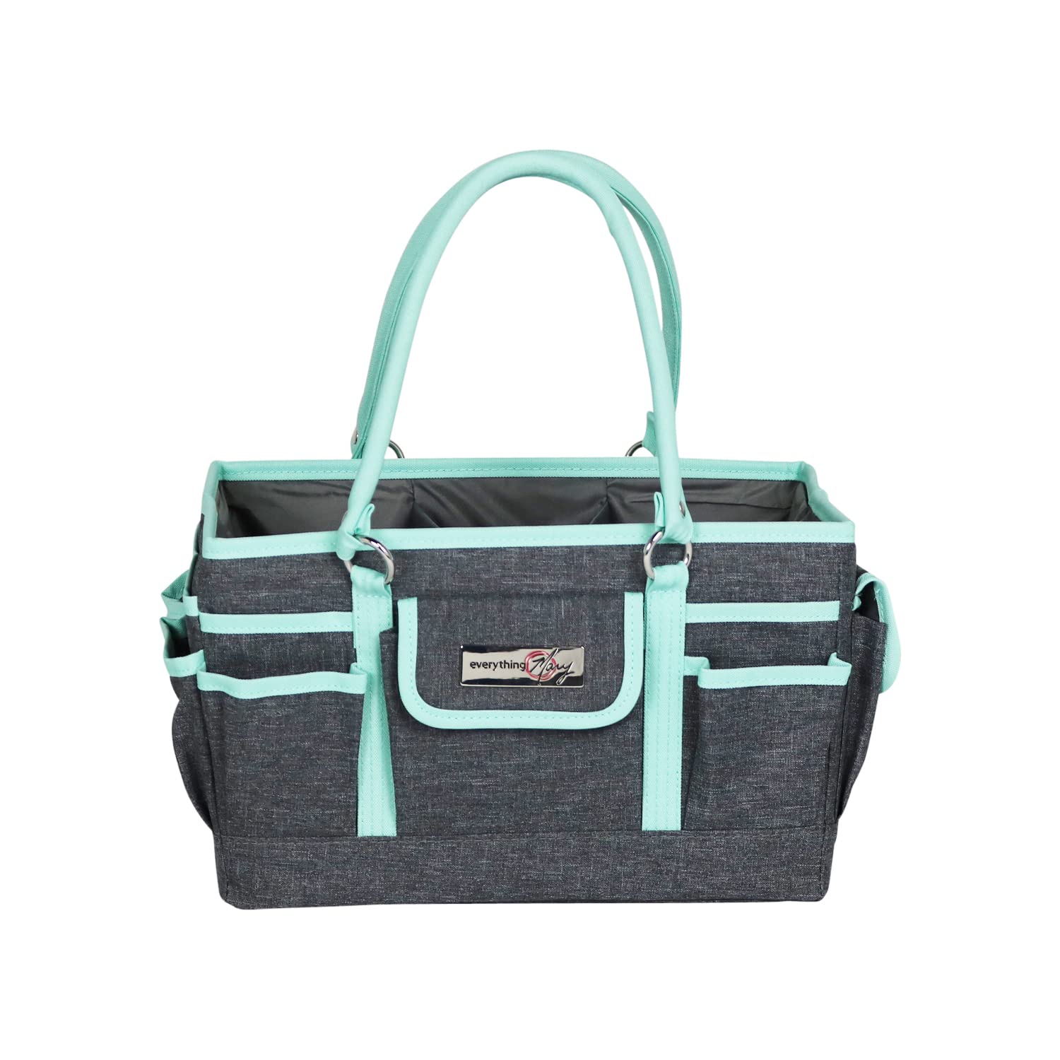 Everything Mary Deluxe Collapsible Storage Organizer with Handles - Multi-Purpose Foldable Tote for Diapers, Toys, Office Supplies & Home Organization | Perfect for Nursery, Travel, Craft Room & Daily Essentials