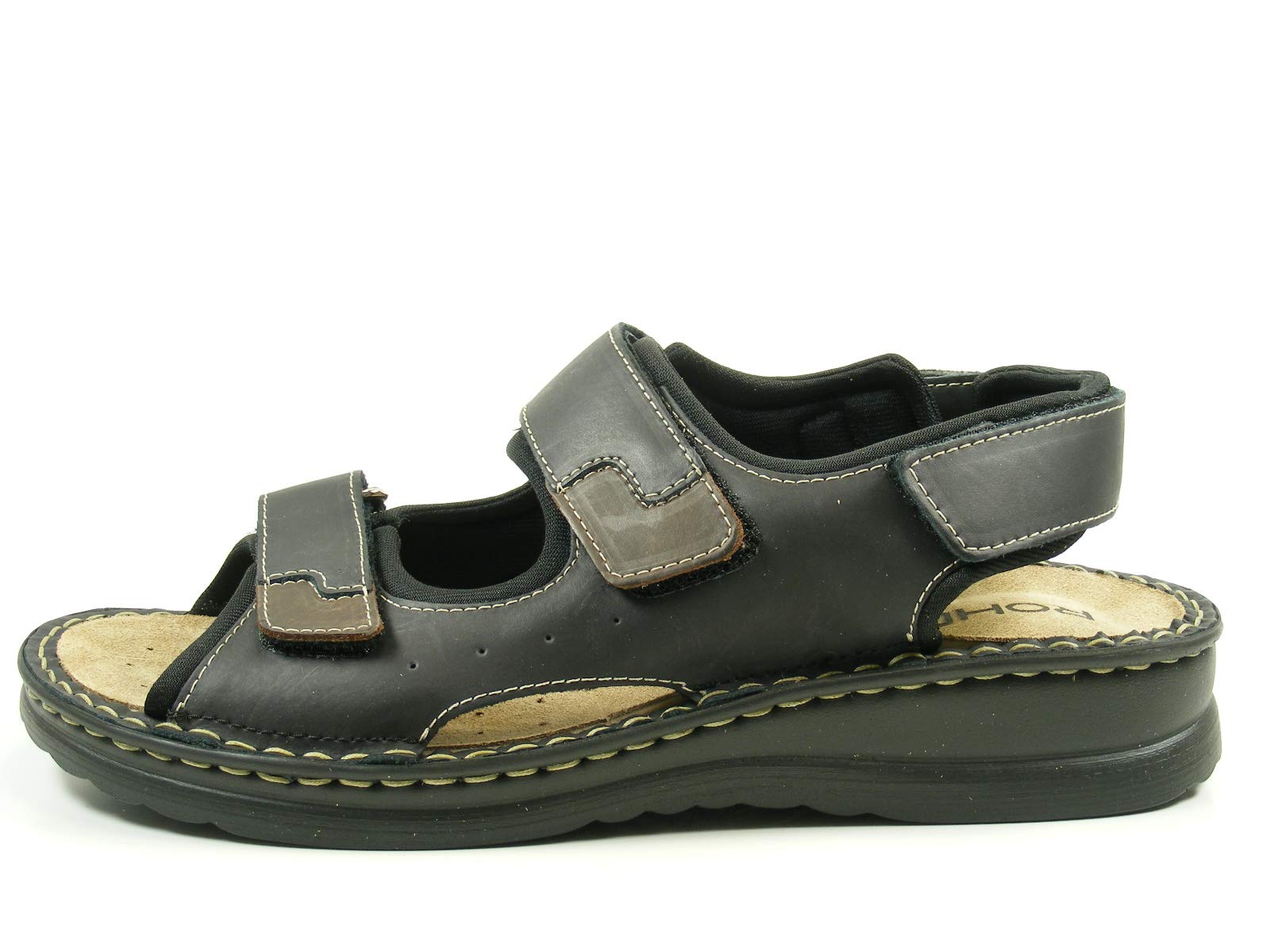 Men's Open Toe Sandals - Breathable Summer Casual Footwear for Beach, Pool & Outdoor Walking | Comfortable Slip-On Sandals for Men