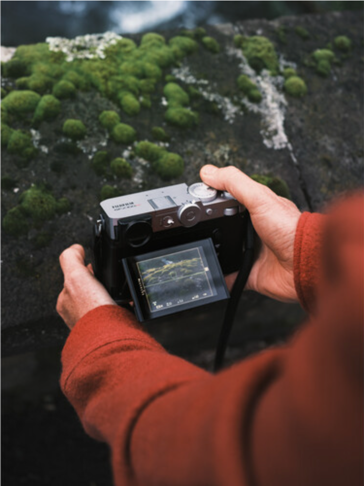 FUJIFILM GFX100RF Mirrorless Digital Camera 102MP Medium Format - Silver Body | Professional Photography, Studio & Outdoor Shooting