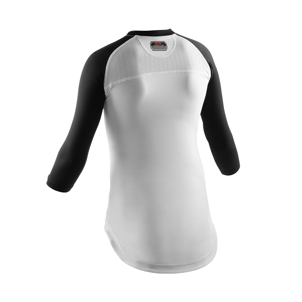 HEX® Sternum Raglan 3/4 Sleeve Baseball Tee - Women's Vintage Style Shirt for Casual Wear & Street Fashion