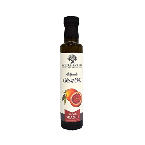 Blood Orange Infused Olive Oil 8.5oz - Gourmet Cooking & Salad Dressing